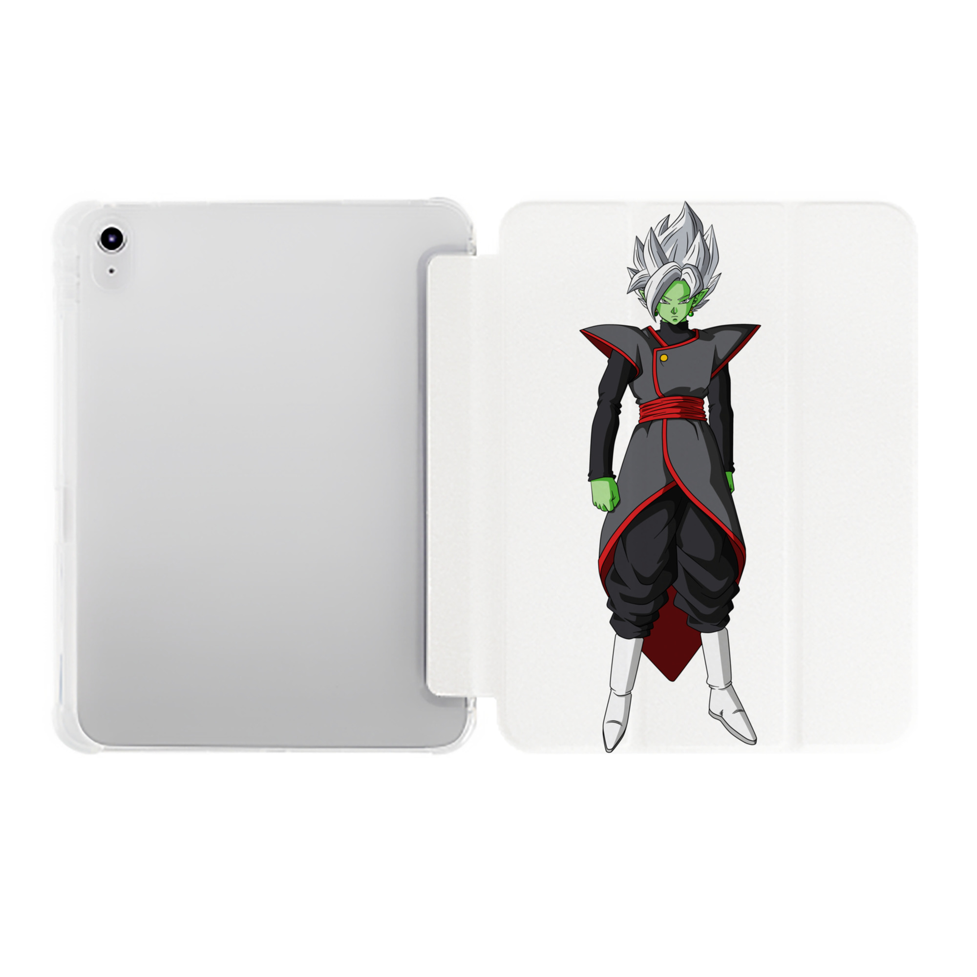 （画像用） ドラゴンボール ベジット DRAGON BALL Vegetto IPad ケース ペン収納付き 三つ折りスタンド PUレザー×シリコン 対応機種9.5/10.5/10.9インチ